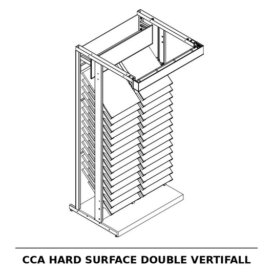 Hard Surface Double Vertifal Wall - 21400577