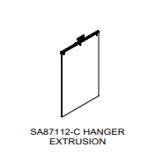 Hanger Extrusion - SA87112-C