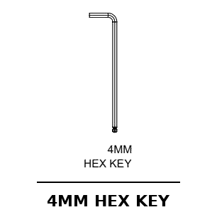 4MM Hex Key