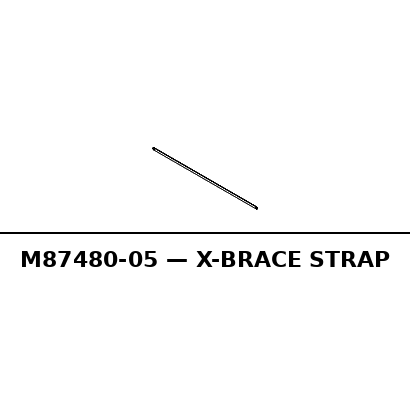 X-Brace Strap - RC-M87480-05