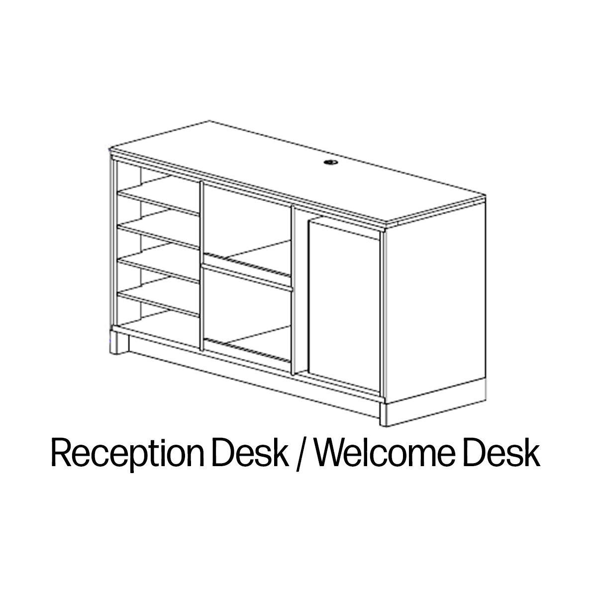 Reception Desk/Welcome Desk - 21400586
