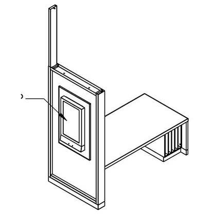 Retail 2.0 30"H Relationship Table W/PXP Hub/CXP - 21400588