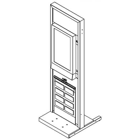 CCA Kiosk PXP Display - 21400730