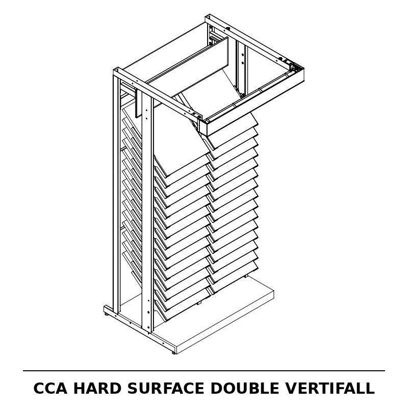 Hard Surface Double Vertifal Wall - 21400577