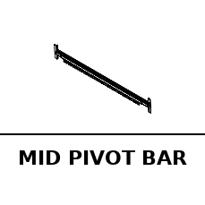 Mid Pivot Bar - RC-M87480-09