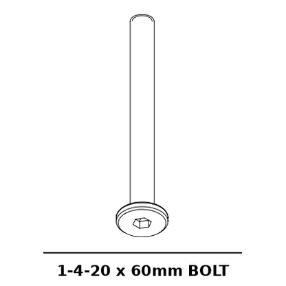(1/4-20) X 60mm BOLT