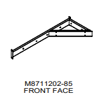 Front Face Pivot Bar - RC-M8711202-85