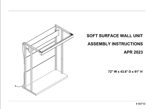 Assembly Guide PDF: Soft Surface Wall Structure - 21400739