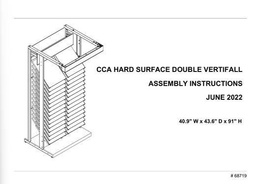 Assembly Guide PDF: Hard Surface Double Vertifal Wall - 21400577
