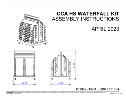 Assembly Guide PDF: HS Double Island Kit / Retail 2.0 Hard Surface Island Display - 21400580