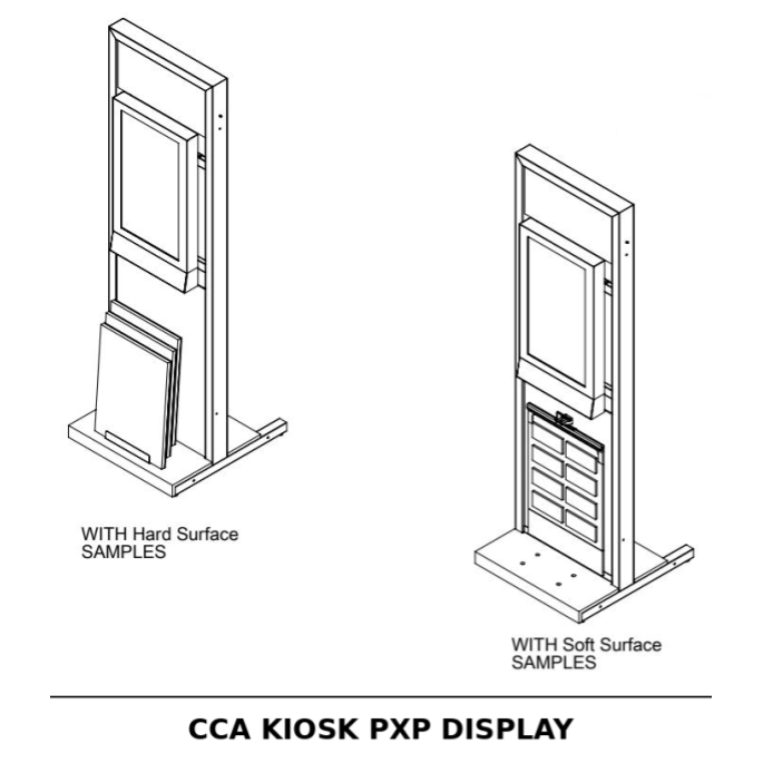 CCA Kiosk PXP Display - 21400730