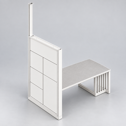 Retail 2.0 36"H Relationship Table W/Grid Wall & CXP READY - 21400587