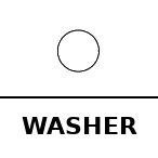 Thumb Screw Washer