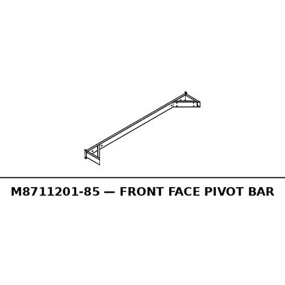 Front Face Pivot Bar - RC-M8711201-85