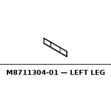 Left Leg - RC-M8711304-01