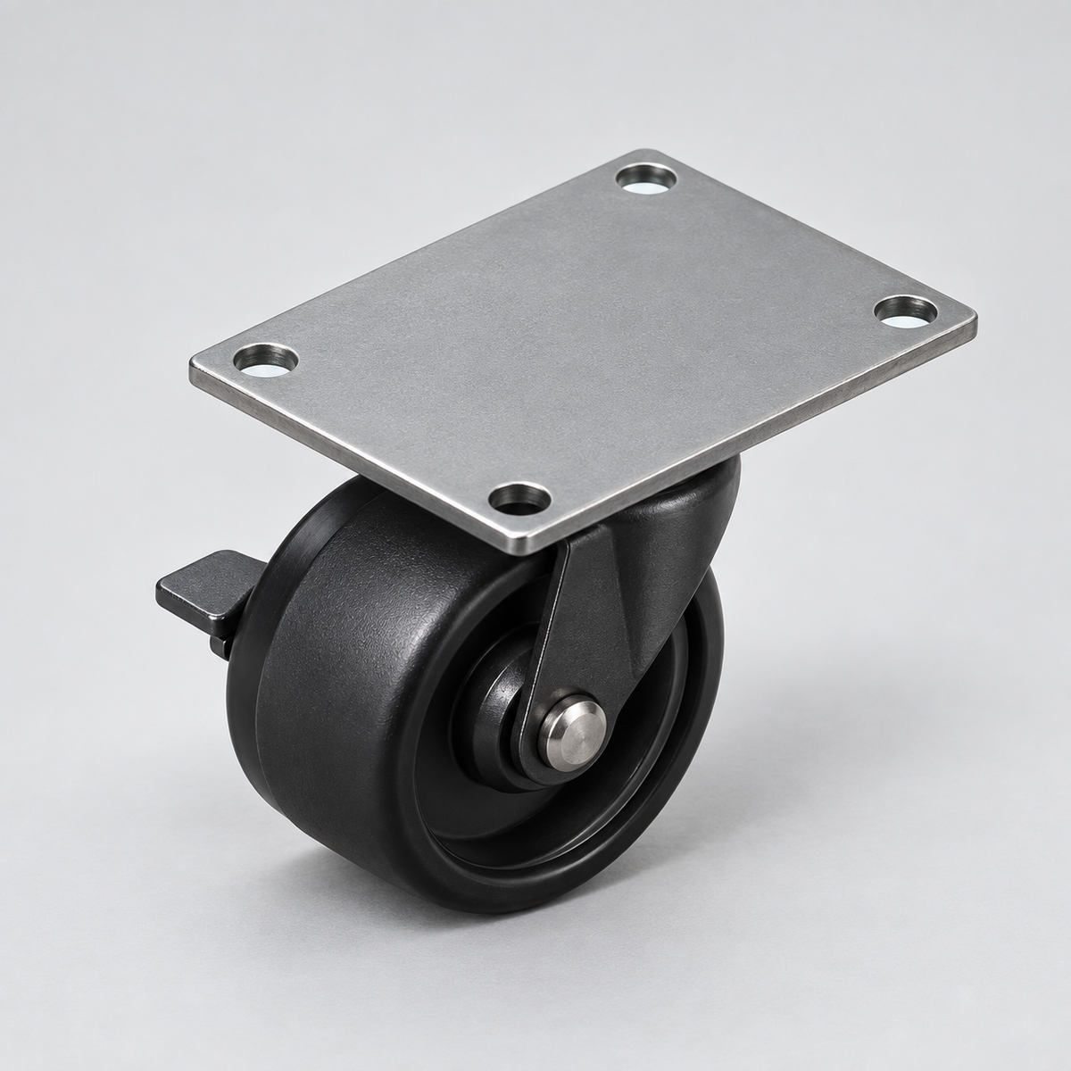 CASTER-3" Swivel Plate with Brake - MCM#78155T16